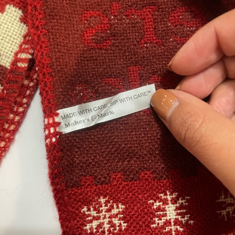 Makers Mark Holiday Scarf - Picture 5 of 5